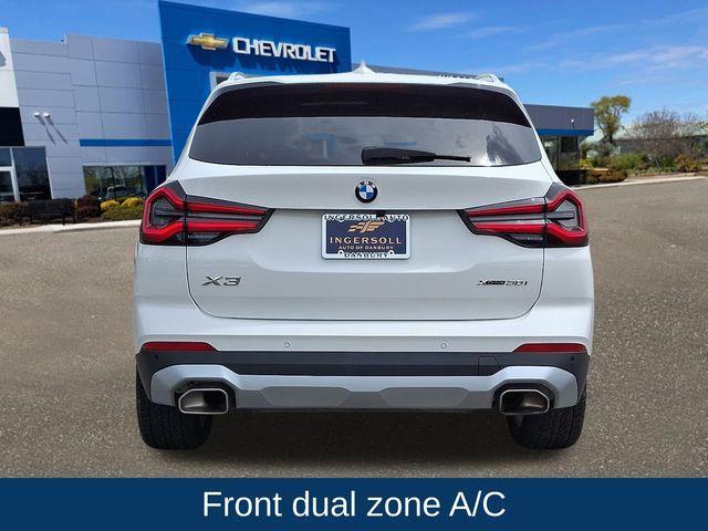 used 2022 BMW X3 car, priced at $30,905