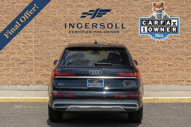 used 2023 Audi Q7 car, priced at $39,500