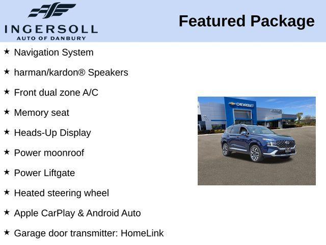 used 2023 Hyundai Santa Fe car, priced at $27,695