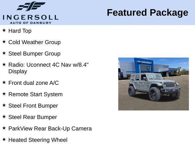 used 2023 Jeep Wrangler 4xe car, priced at $33,135