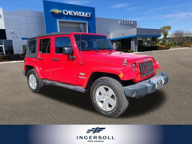 used 2012 Jeep Wrangler Unlimited car, priced at $16,423