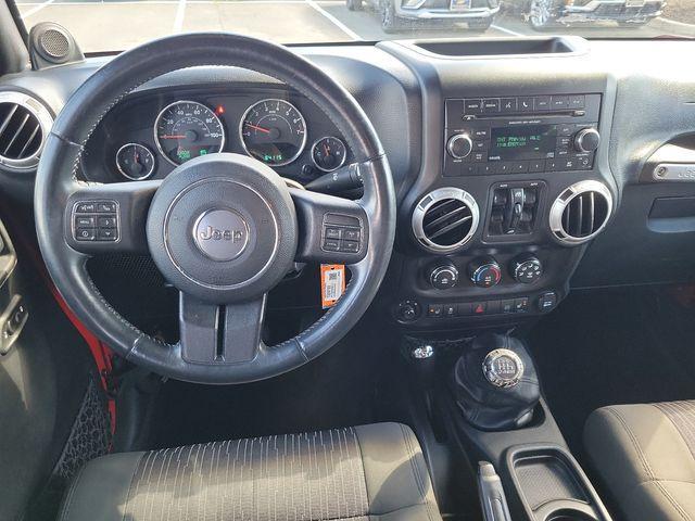 used 2012 Jeep Wrangler Unlimited car, priced at $16,423