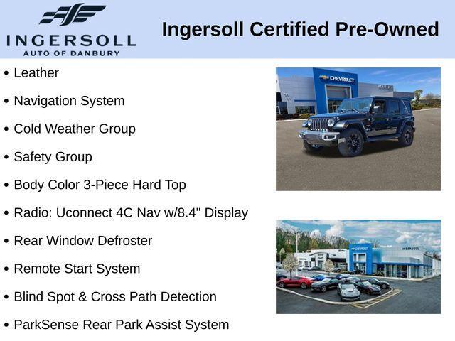used 2022 Jeep Wrangler Unlimited 4xe car, priced at $32,668