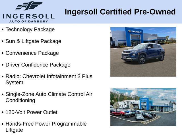 used 2022 Chevrolet TrailBlazer car, priced at $22,590