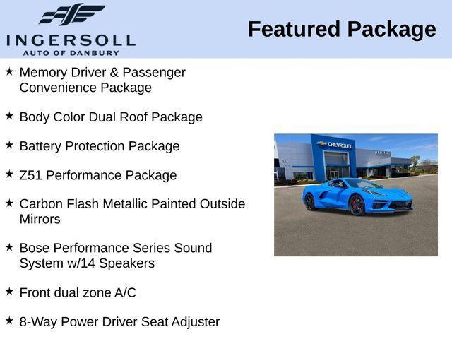 used 2022 Chevrolet Corvette car, priced at $71,950