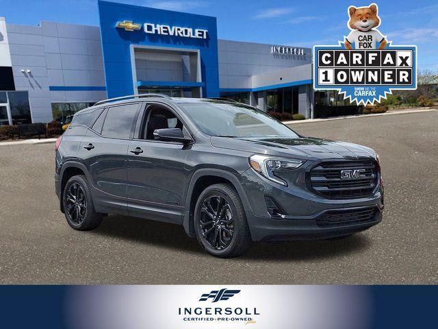 used 2021 GMC Terrain car, priced at $22,924