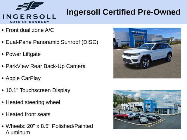 used 2022 Jeep Grand Cherokee 4xe car, priced at $29,431