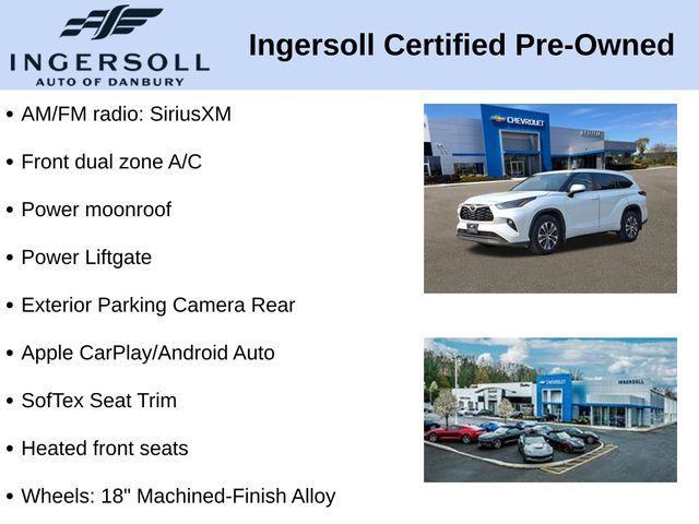 used 2022 Toyota Highlander car, priced at $35,828