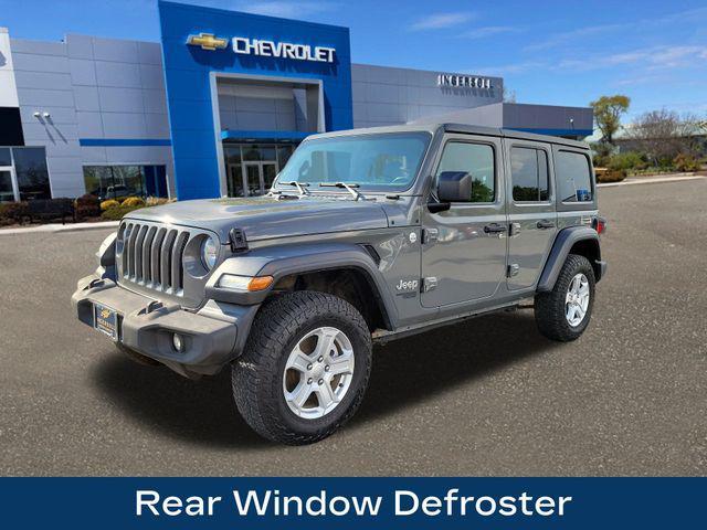 used 2020 Jeep Wrangler Unlimited car, priced at $26,771