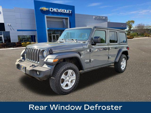 used 2020 Jeep Wrangler Unlimited car, priced at $25,250