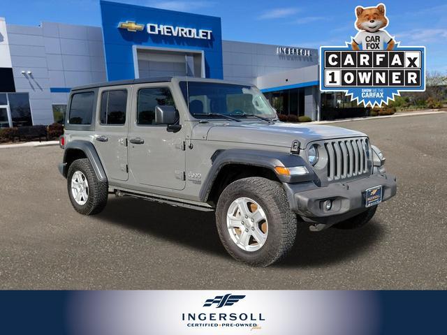 used 2020 Jeep Wrangler Unlimited car, priced at $25,250