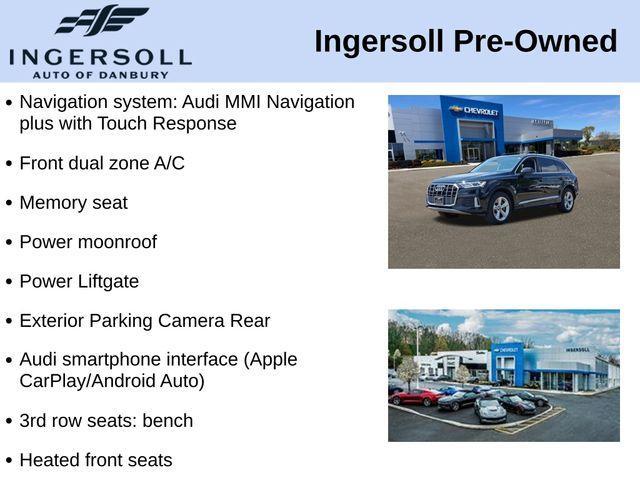 used 2021 Audi Q7 car, priced at $26,329