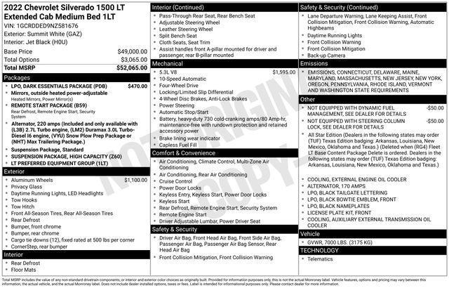 used 2022 Chevrolet Silverado 1500 car, priced at $36,986
