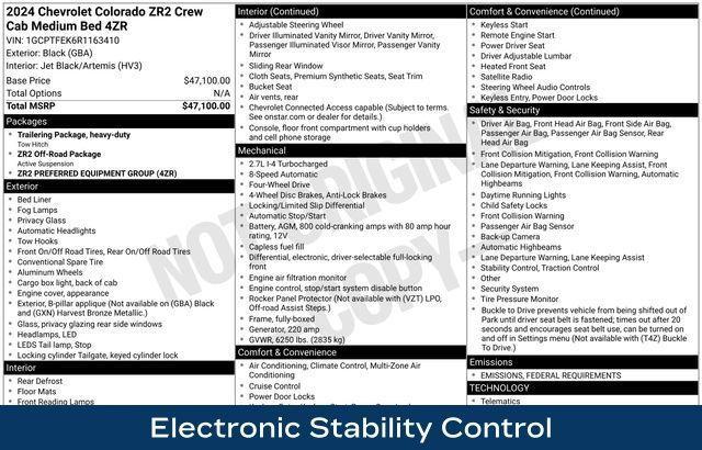 used 2024 Chevrolet Colorado car, priced at $42,919
