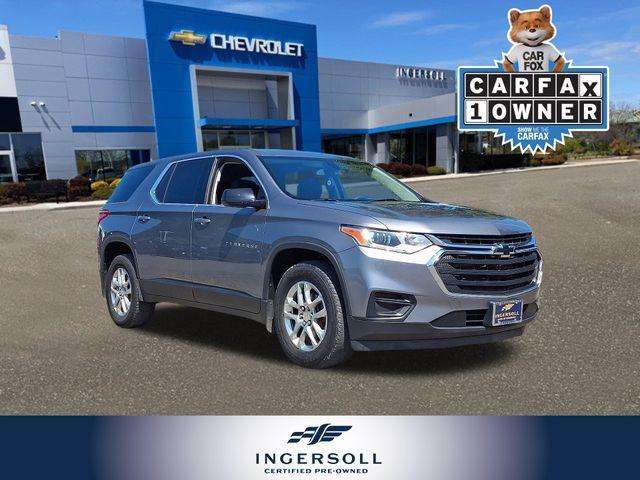 used 2019 Chevrolet Traverse car, priced at $16,857
