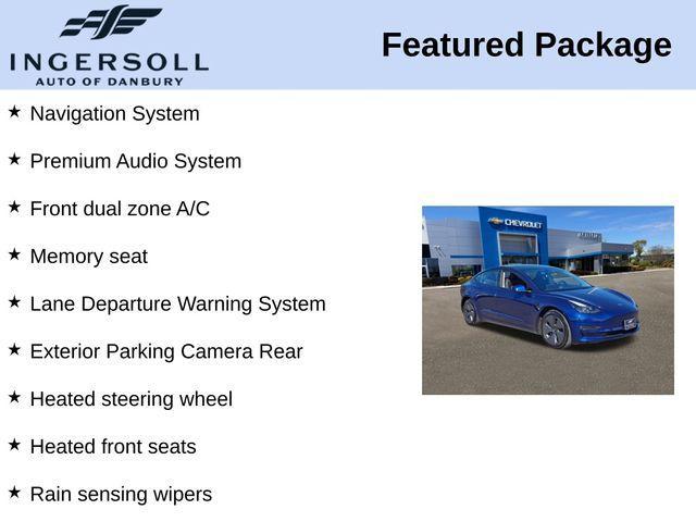 used 2023 Tesla Model 3 car, priced at $26,936