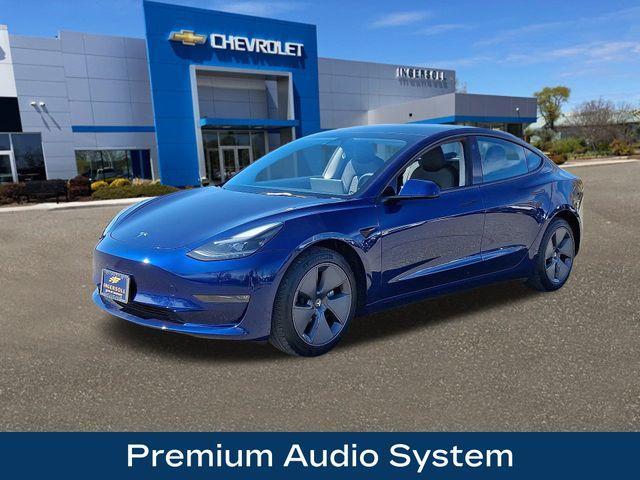 used 2023 Tesla Model 3 car, priced at $26,936
