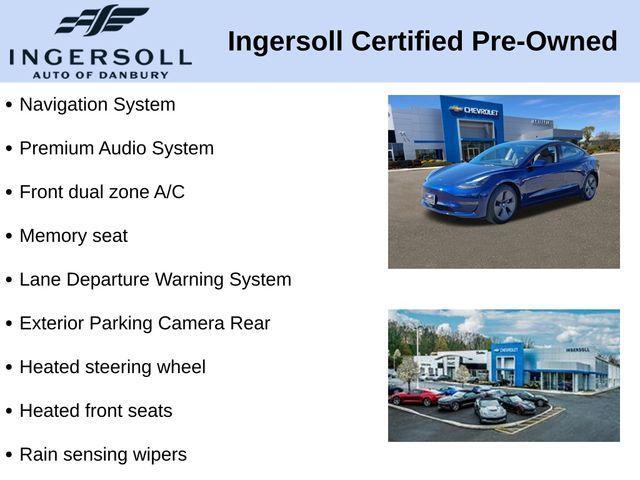 used 2023 Tesla Model 3 car, priced at $26,936
