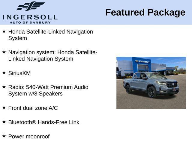 used 2024 Honda Ridgeline car, priced at $34,607