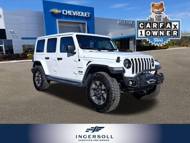 used 2018 Jeep Wrangler Unlimited car, priced at $24,807