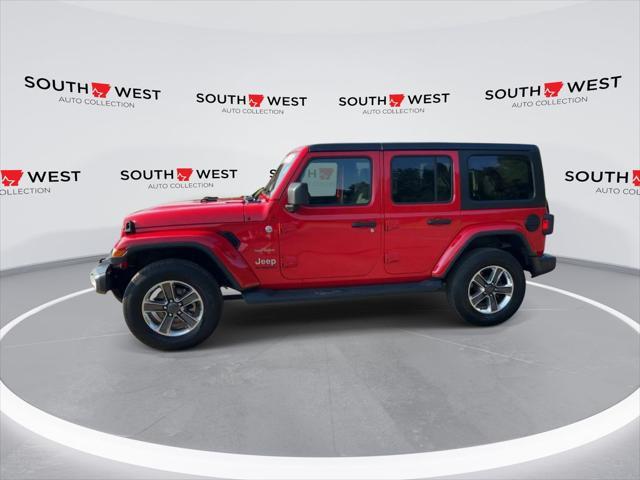 used 2020 Jeep Wrangler Unlimited car, priced at $33,874