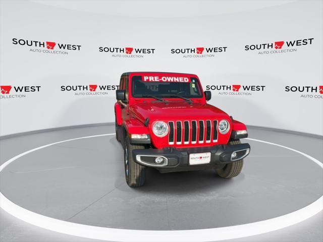 used 2020 Jeep Wrangler Unlimited car, priced at $33,874