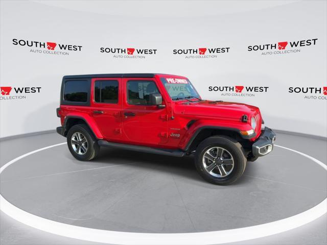 used 2020 Jeep Wrangler Unlimited car, priced at $33,874