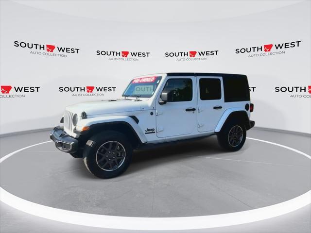 used 2021 Jeep Wrangler Unlimited car, priced at $31,970