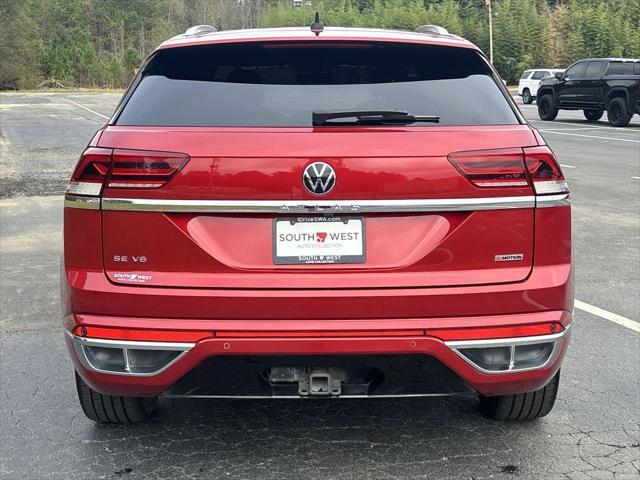 used 2021 Volkswagen Atlas Cross Sport car, priced at $28,800