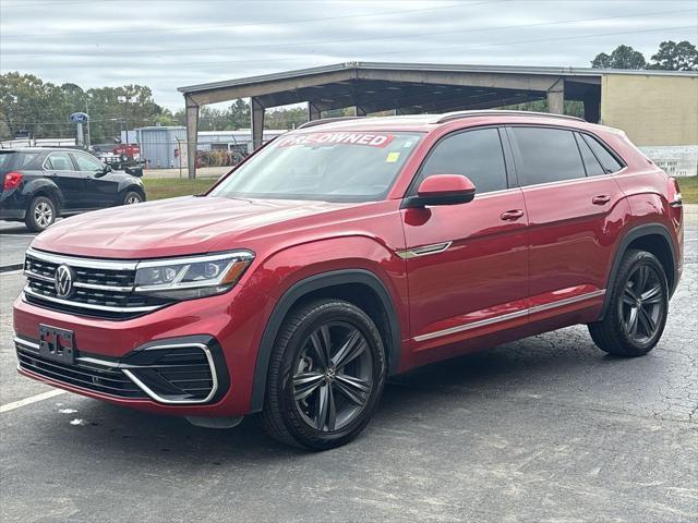 used 2021 Volkswagen Atlas Cross Sport car, priced at $28,800