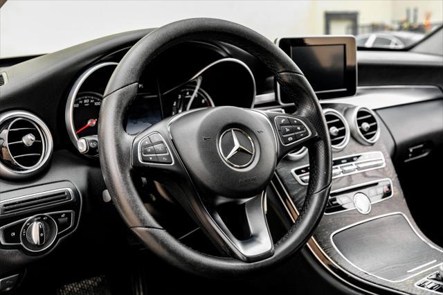 used 2017 Mercedes-Benz C-Class car, priced at $12,499