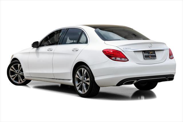 used 2017 Mercedes-Benz C-Class car, priced at $12,499
