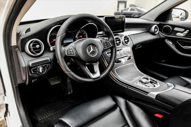 used 2017 Mercedes-Benz C-Class car, priced at $12,499