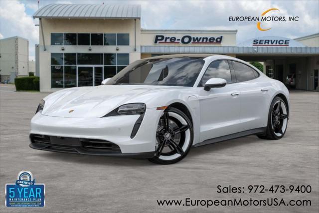 used 2021 Porsche Taycan car, priced at $53,499