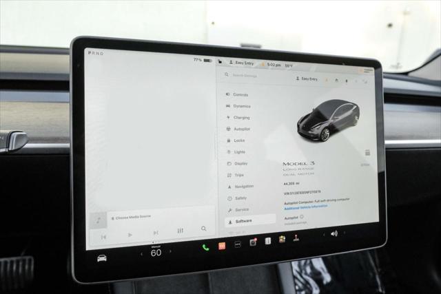 used 2022 Tesla Model 3 car, priced at $26,499