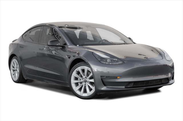 used 2022 Tesla Model 3 car, priced at $26,499