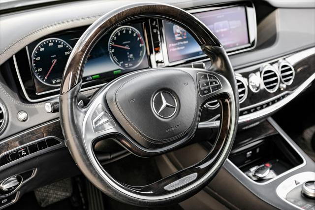 used 2017 Mercedes-Benz S-Class car, priced at $23,995
