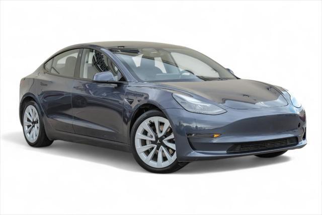 used 2023 Tesla Model 3 car, priced at $26,199