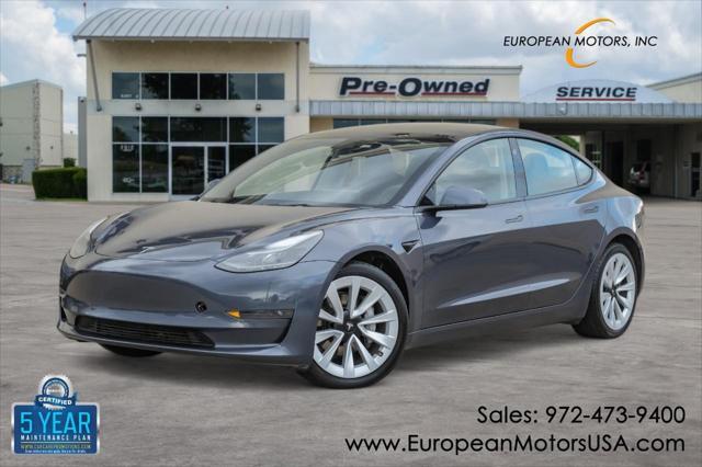 used 2023 Tesla Model 3 car, priced at $26,199