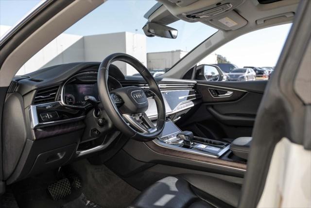 used 2019 Audi Q8 car, priced at $35,995