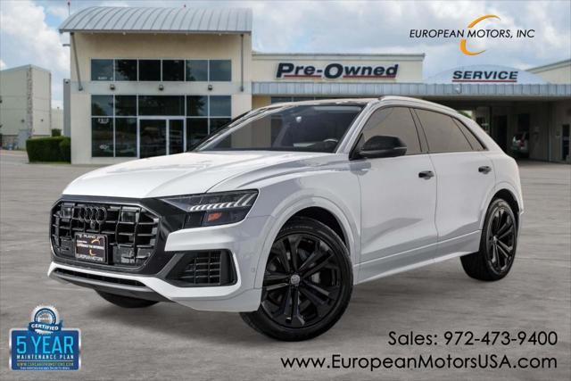 used 2019 Audi Q8 car, priced at $35,995