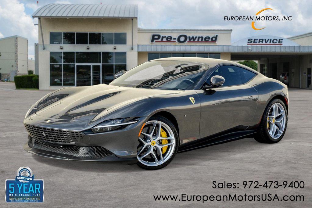 used 2021 Ferrari Roma car, priced at $195,000