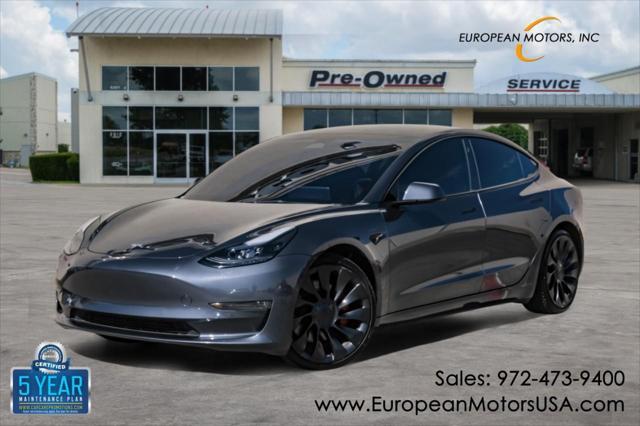 used 2022 Tesla Model 3 car, priced at $30,995