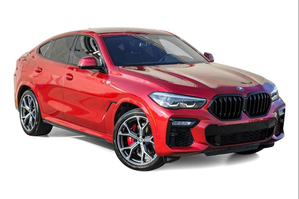 used 2021 BMW X6 car, priced at $34,499
