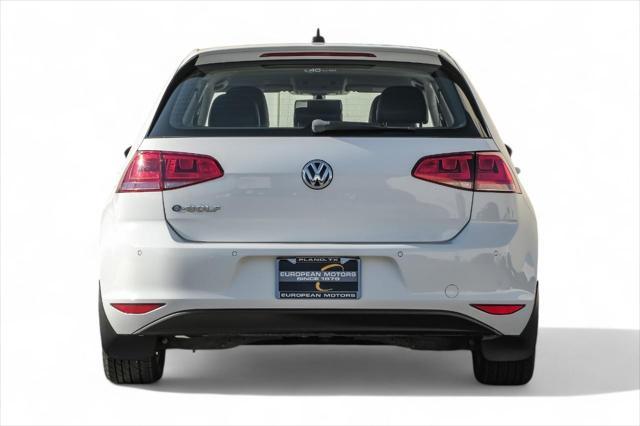 used 2015 Volkswagen e-Golf car, priced at $9,299