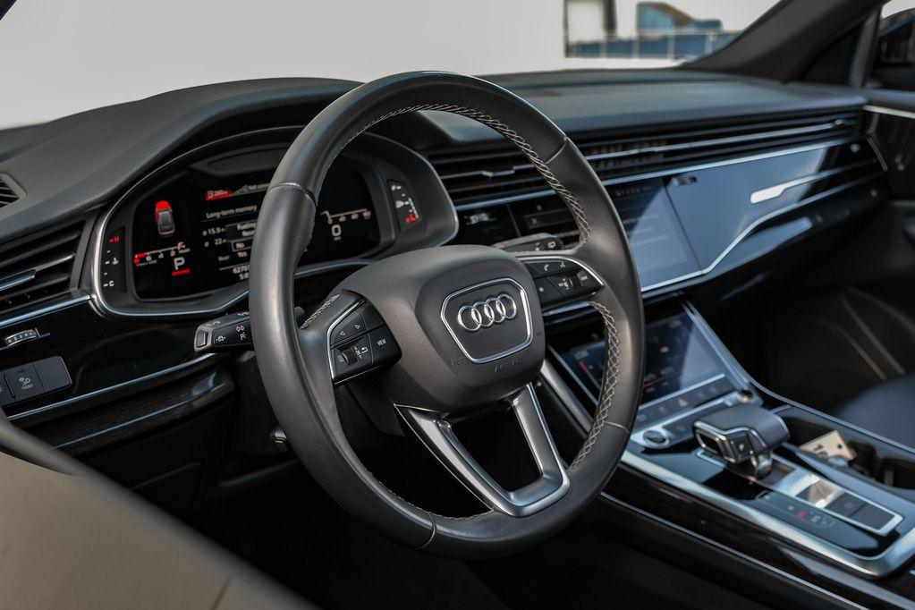 used 2021 Audi Q8 car, priced at $33,995