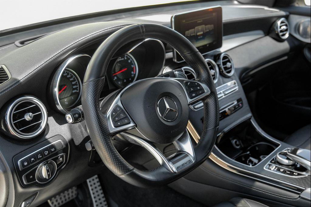 used 2018 Mercedes-Benz AMG GLC 63 car, priced at $40,499