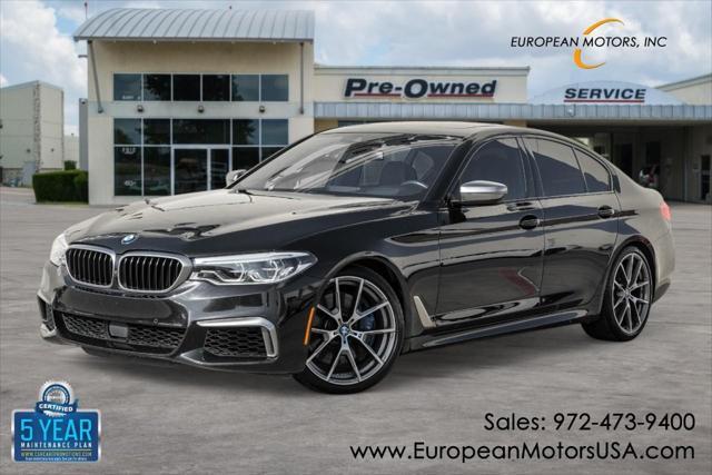 used 2020 BMW M550 car, priced at $34,299