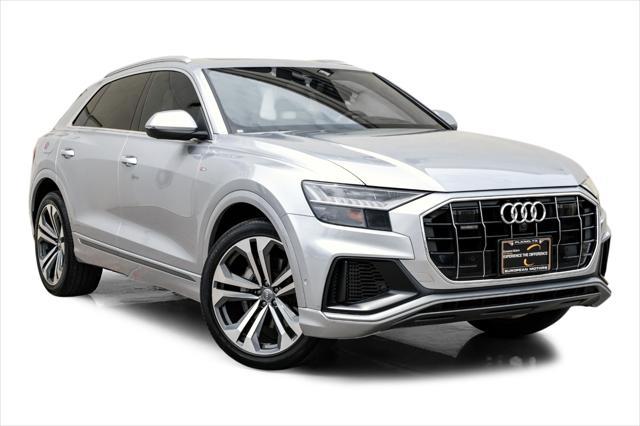 used 2020 Audi Q8 car, priced at $37,499