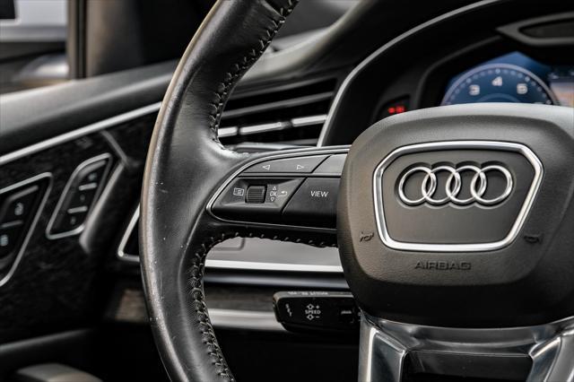 used 2020 Audi Q8 car, priced at $37,499